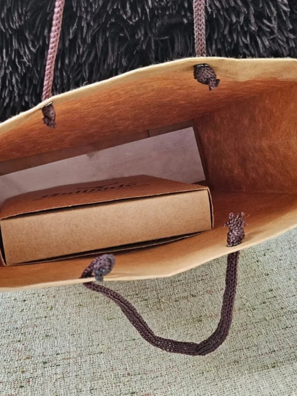 Handmade Wallet Purse Clutch Card Holder Brown Genuine Leather W/ Box & Bag